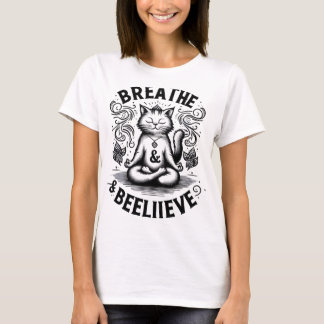 T-shirt Amoureux des chats -youga-
