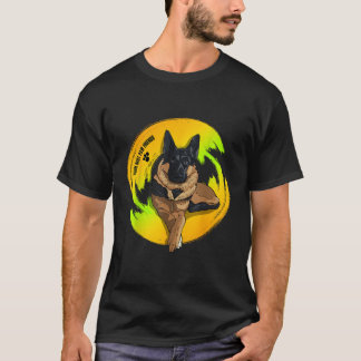 T-shirt Amoureux des chiens berger allemand T Shirt