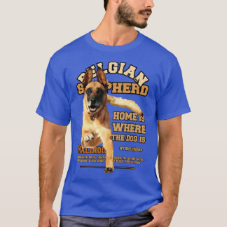 T-shirt Amoureux des chiens berger belge malinois