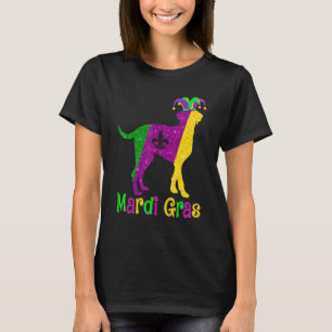 T-shirt Amoureux des chiens dalmate Mardi Gras Carnival Je