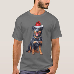 T-shirt Amoureux des chiens de Beauceron Funny Noël T-shir