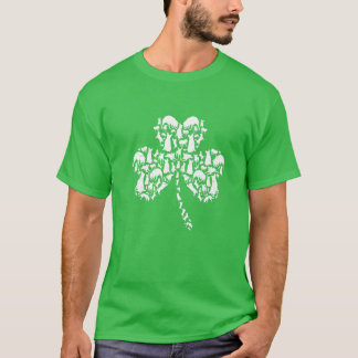 T-shirt Amoureux des chiens de bétail australien St Patric