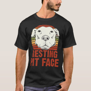 T-shirt Amoureux des chiens de Pitbull américain pour anim