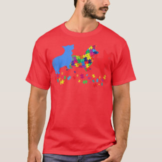 T-shirt Amoureux des chiens de Sensibilisation sur l'autis