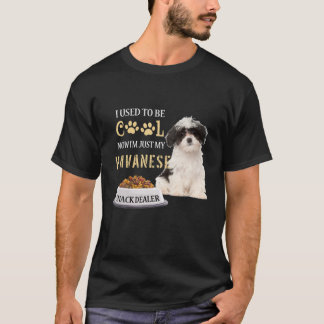 T-shirt Amoureux des chiens de vie mignon Havanais Fête de