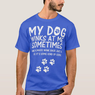 T-shirt Amoureux des chiens drôle, Mon Chien Tire Sur Moi 
