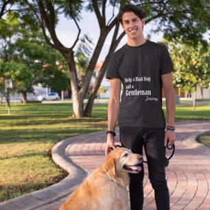 T-shirt Amoureux des chiens Homme Moderne Fun Custom
