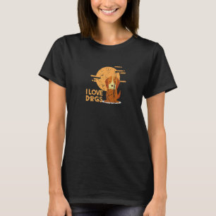 T-shirt Amoureux des chiens I Heart Chien Animal Rescue Pr