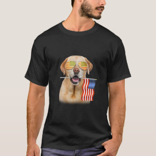 T-shirt Amoureux des chiens Labrador Retriever USA