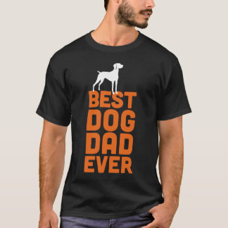 T-shirt Amoureux des chiens - Meilleur père de chien - Viz