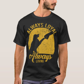 T-shirt Amoureux des chiens Toujours Loyal, Toujours Aiman