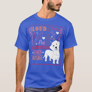 T-shirt Amoureux des chiens Wiener Dachshund