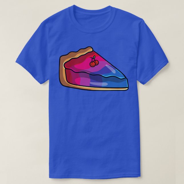 T-shirt amoureux des gâteaux (Design devant)