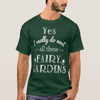 T-shirt Amoureux des jardins de fées