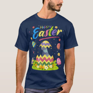 T-shirt Amoureux des oeufs de Pâques pleurant Dove Bird Ha