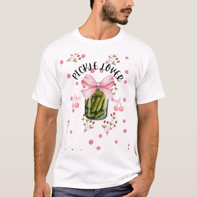 T-shirt amoureux des pickles (Devant)