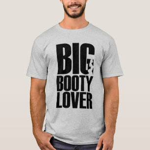 T-shirt Amoureux drôle de gros derrière avec graphique en