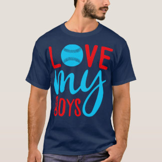 T-shirt Amoureux du baseball