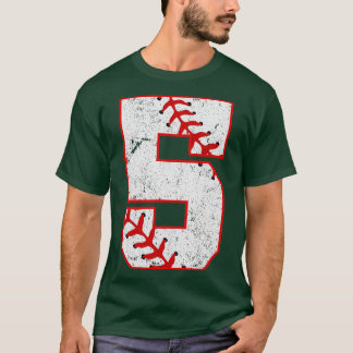 T-shirt Amoureux du baseball 5 ans 5e Vintage Bir