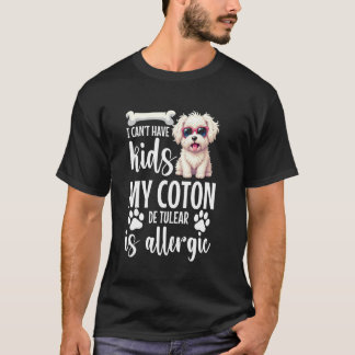 T-shirt Amoureux du Chien Propriétaire de Chien Allergique