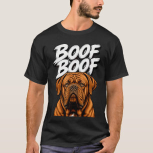 T-shirt Amoureux du Dogue de Bordeaux Woof Boof