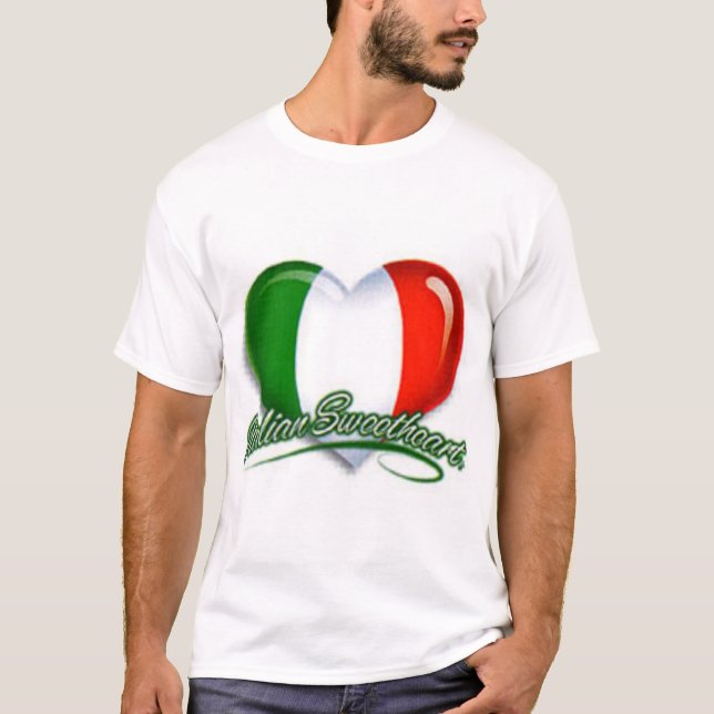 T-shirt Amoureux italien (Devant)