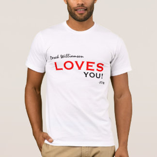 T-shirt Amours de Derek Williamson vous ! style 2