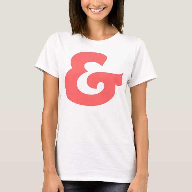 T-shirt Ampersand (Devant)