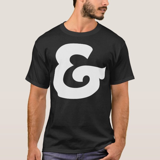 T-shirt Ampersand (Devant)