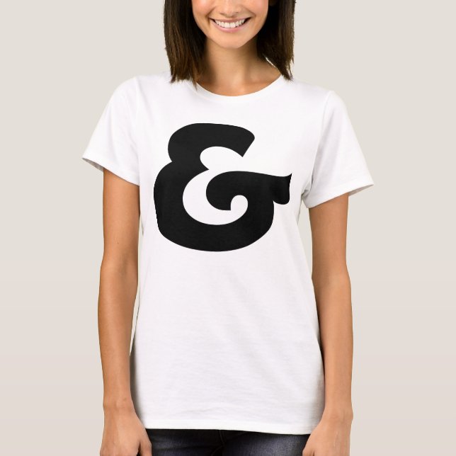T-shirt Ampersand (Devant)