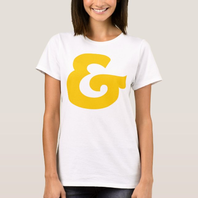 T-shirt Ampersand (Devant)