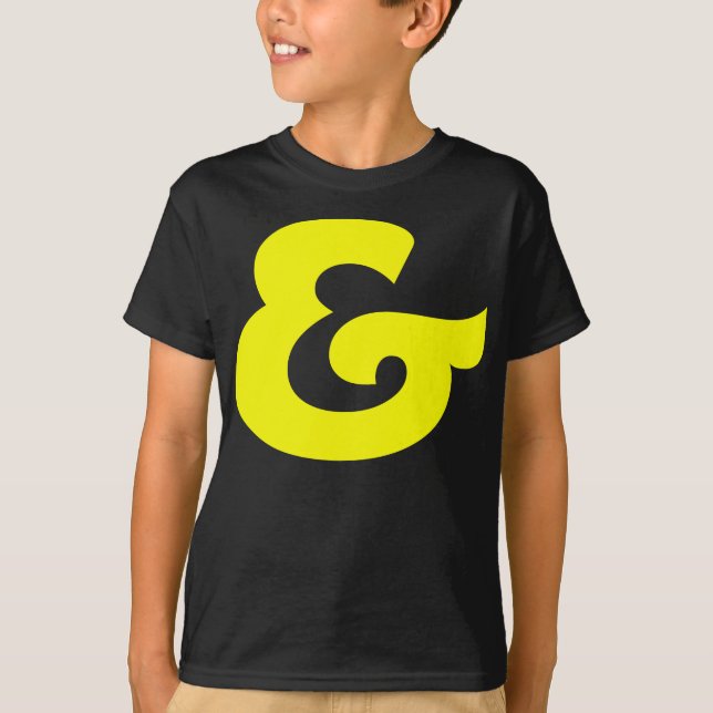 T-shirt Ampersand (Devant)