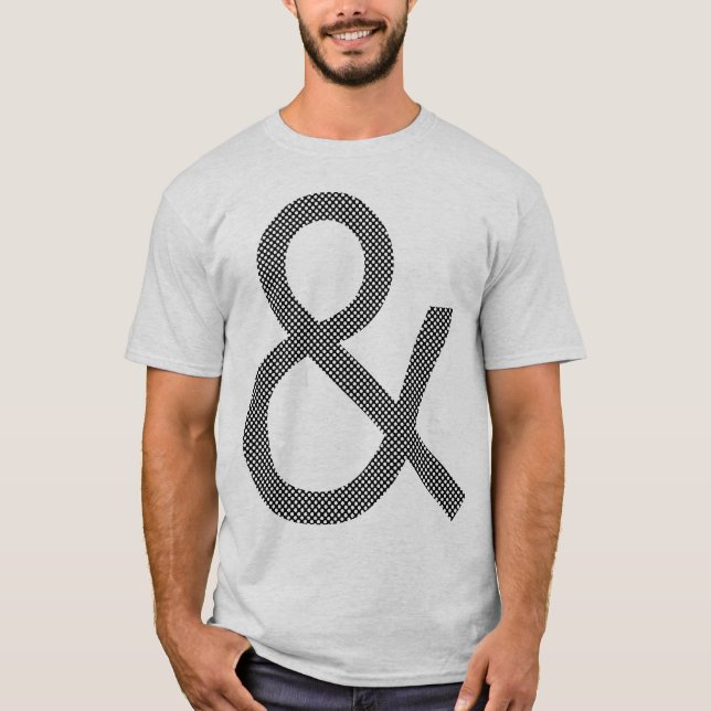 T-shirt Ampersand - Points (Devant)