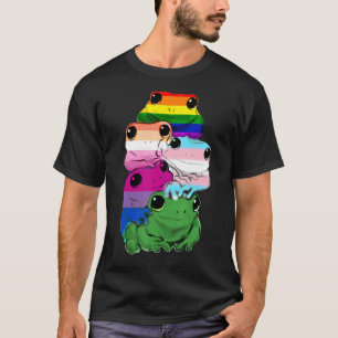T-shirt Amphibiens Frogs Lgbt Rainbow Gay pride