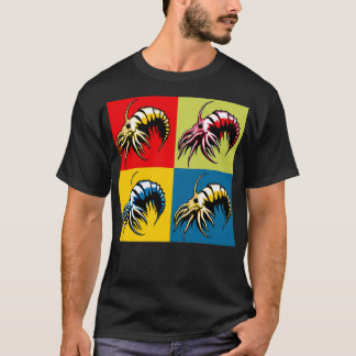 T-shirt Amphipod Éponge Cool Art sous-marin