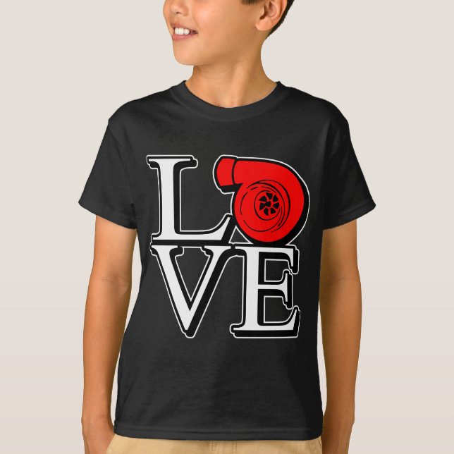 T-shirt Amplifiez l'amour (Devant)