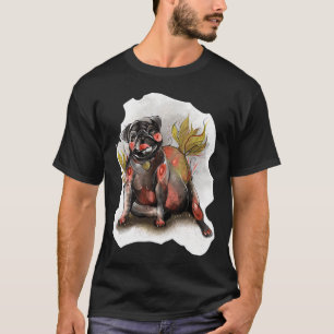 T-shirt Ampoule Black Pug
