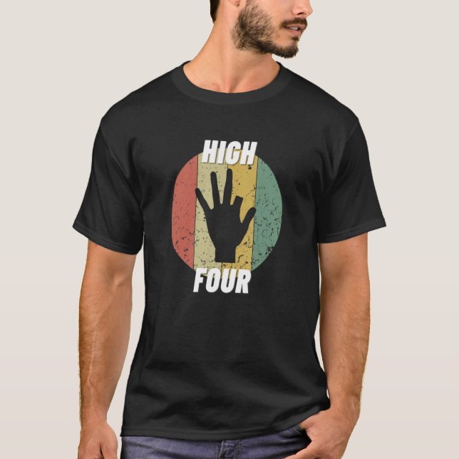T-shirt Amputation de doigt à quatre coupures (Devant)