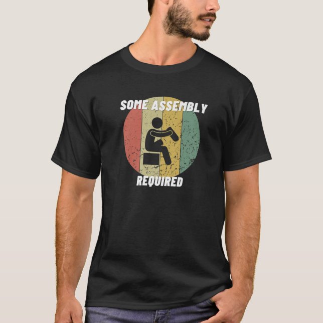 T-shirt Amputation du bras de jambe obligatoire Prothèse L (Devant)