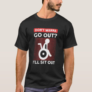 T-shirt Amputation en fauteuil roulant Survivant Handicap