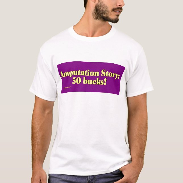 T-shirt amputation_story (Devant)