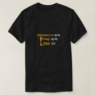 T-shirt Amputé drôle Personnalité 9/10 Aspect 8/10 Jambes 