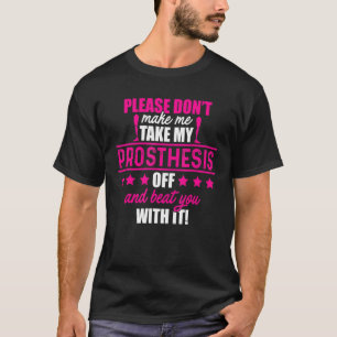 T-shirt Amputé Humour Beat Leg Arm Drôle Récupération 2