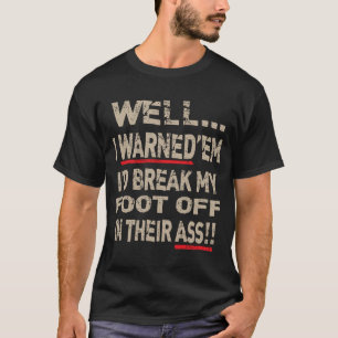 T-shirt Amputé Jambe Cool Sens De L'Humour Averti'em Amusa