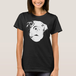 T-shirt Amstaff Face Amstaff Pit Funny