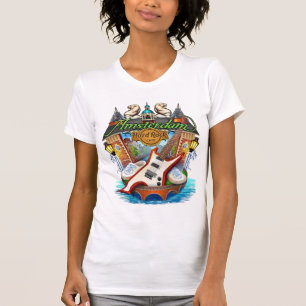 T-shirt Amsterdam hard rock
