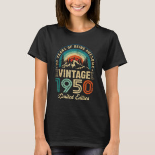 T-shirt Amusant 73 ans Vintage 1950 73e anniversaire Cadea