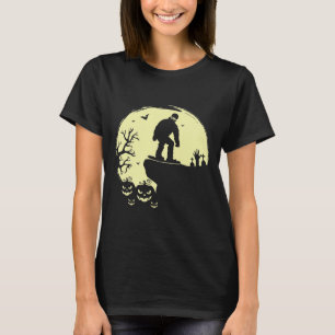 T-shirt Amusant Alien Bull Ghost Halloween C'Est Un Petit 