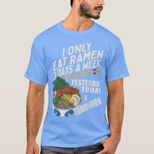 T-shirt Amusant Amant Ramen Anime Dit Noodle Japonais 