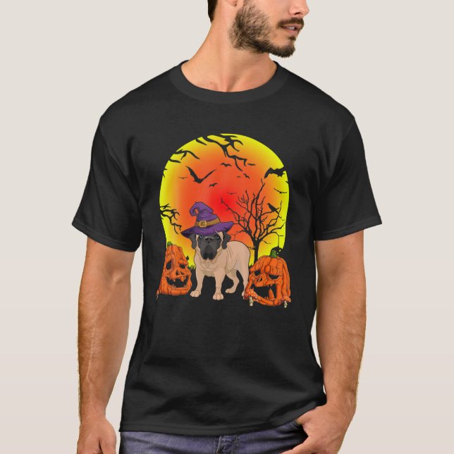 T-shirt Amusant animal de compagnie anglais Mastiff chien  (Devant)